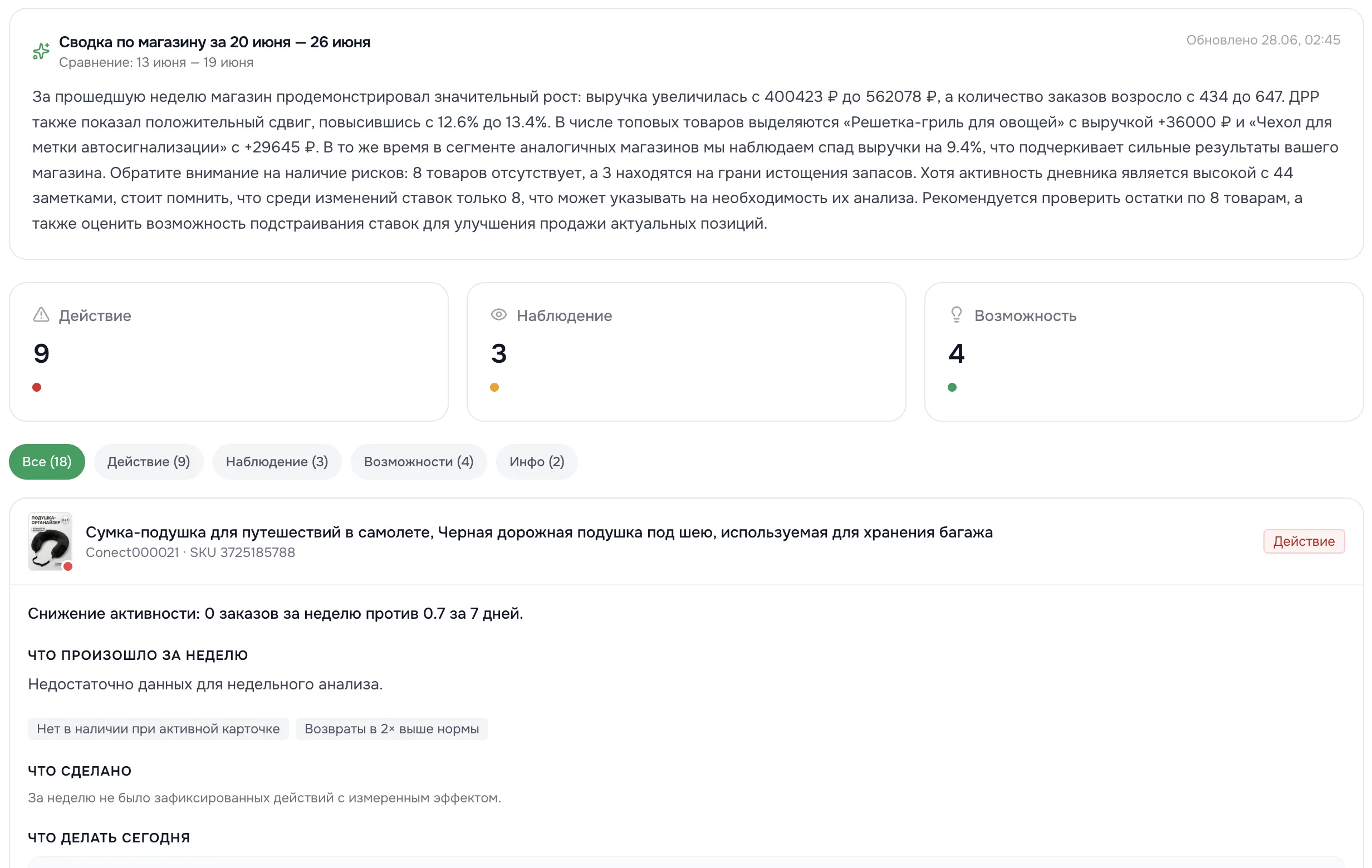AI-аналитика рекламы в Yoolip